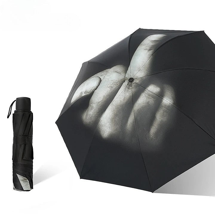 Funny Middle Finger Umbrella