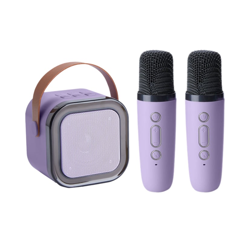 Portable Karaoke Machine With Wireless Microphones