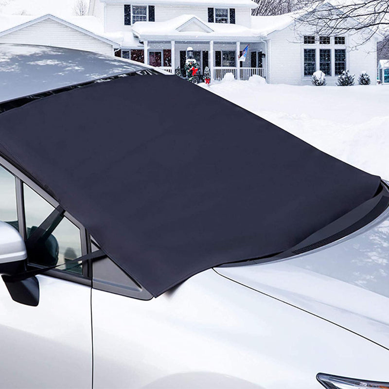 Enhanced 600D Oxford Fabric Windshield Frost Cover