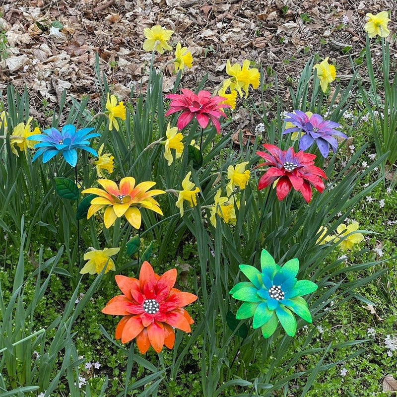 Garden Decoration Metal Flowers