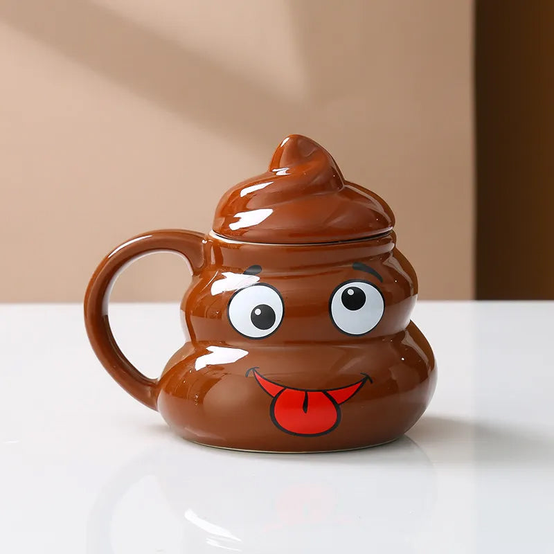 Naughty Prank Poop Ceramics Mug