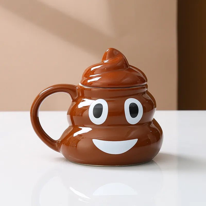 Naughty Prank Poop Ceramics Mug