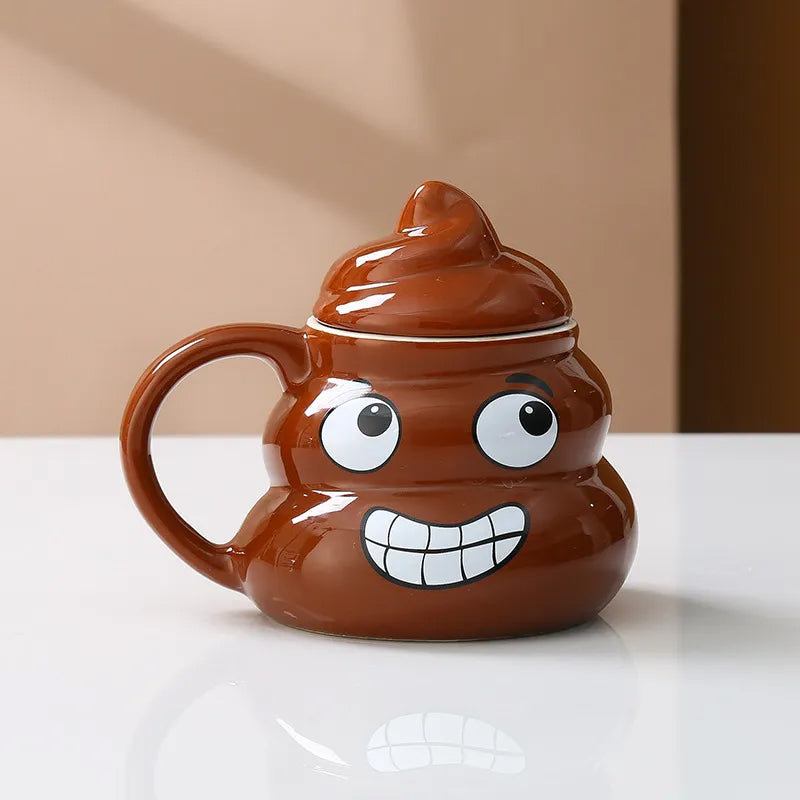 Naughty Prank Poop Ceramics Mug