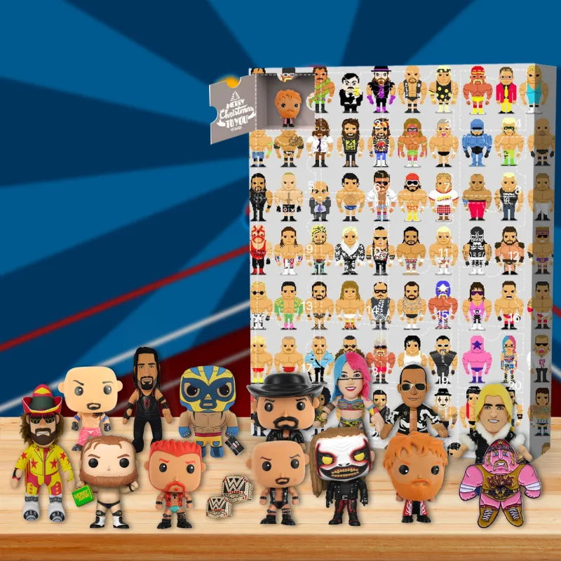 WWE Advent Calendar -- The One With 24 Little Doors