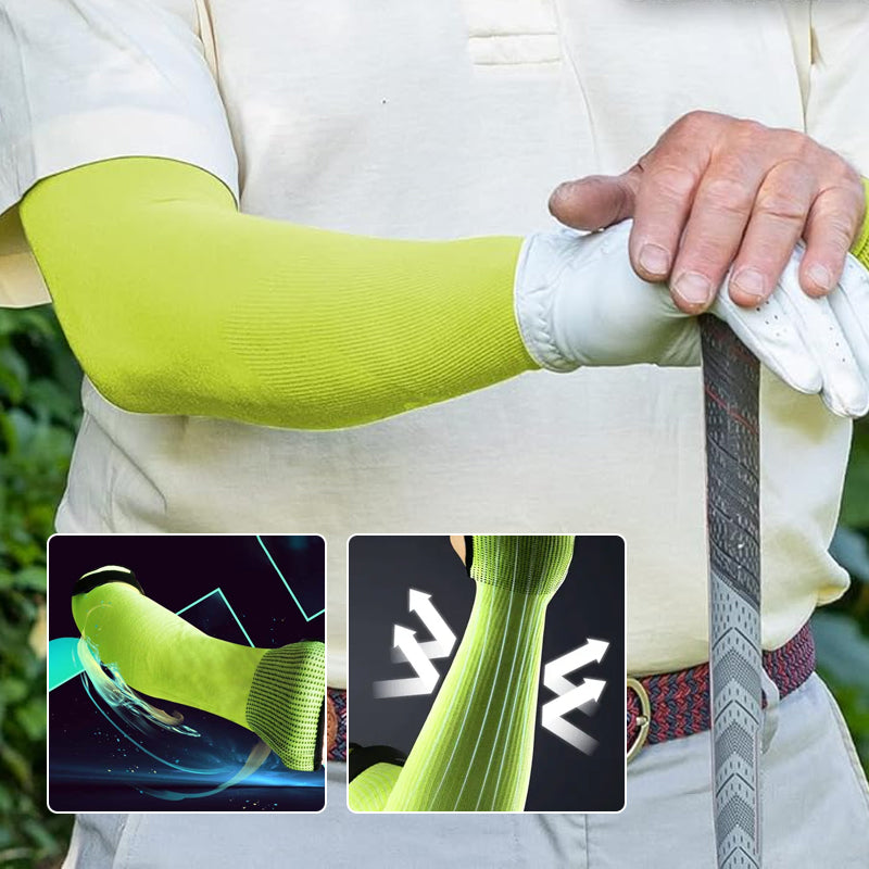 Cut Resistant Gardening Sleeves with Tumb Hole