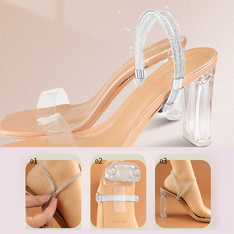 Elastic High Heels Shoe Straps Set