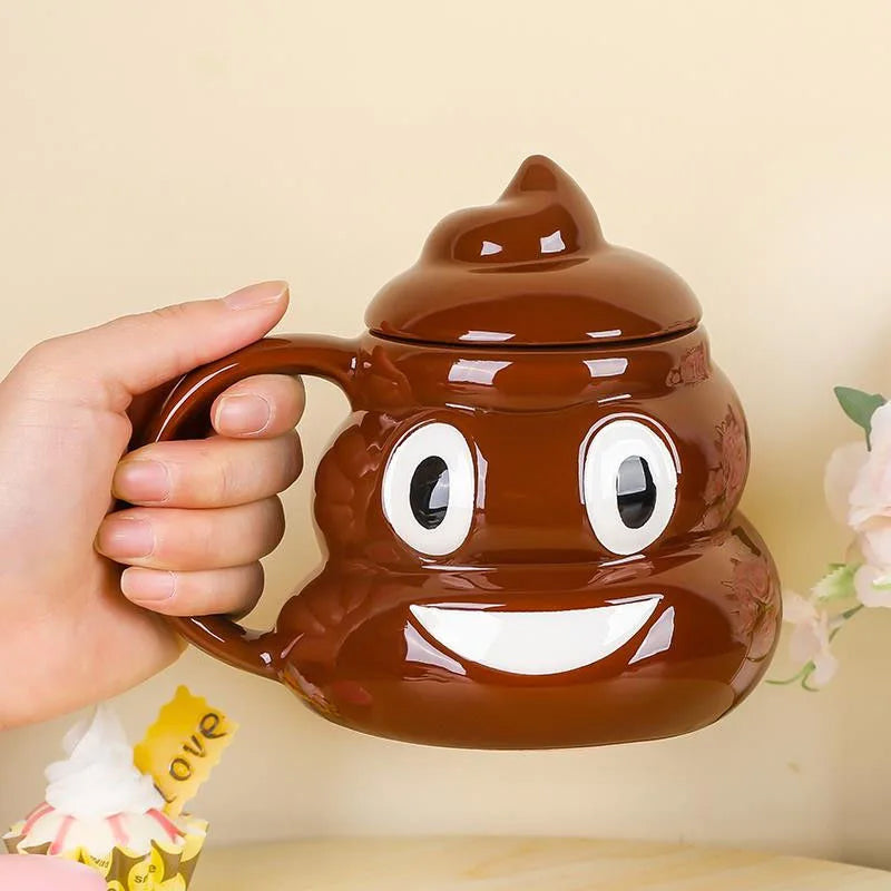 Naughty Prank Poop Ceramics Mug