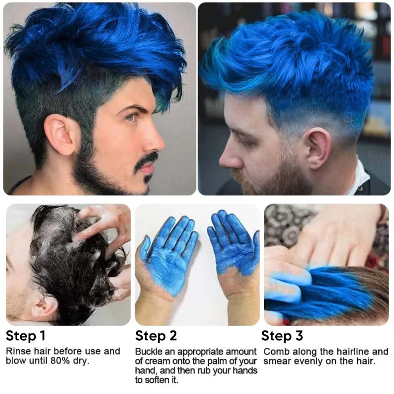 Color Hair Wax