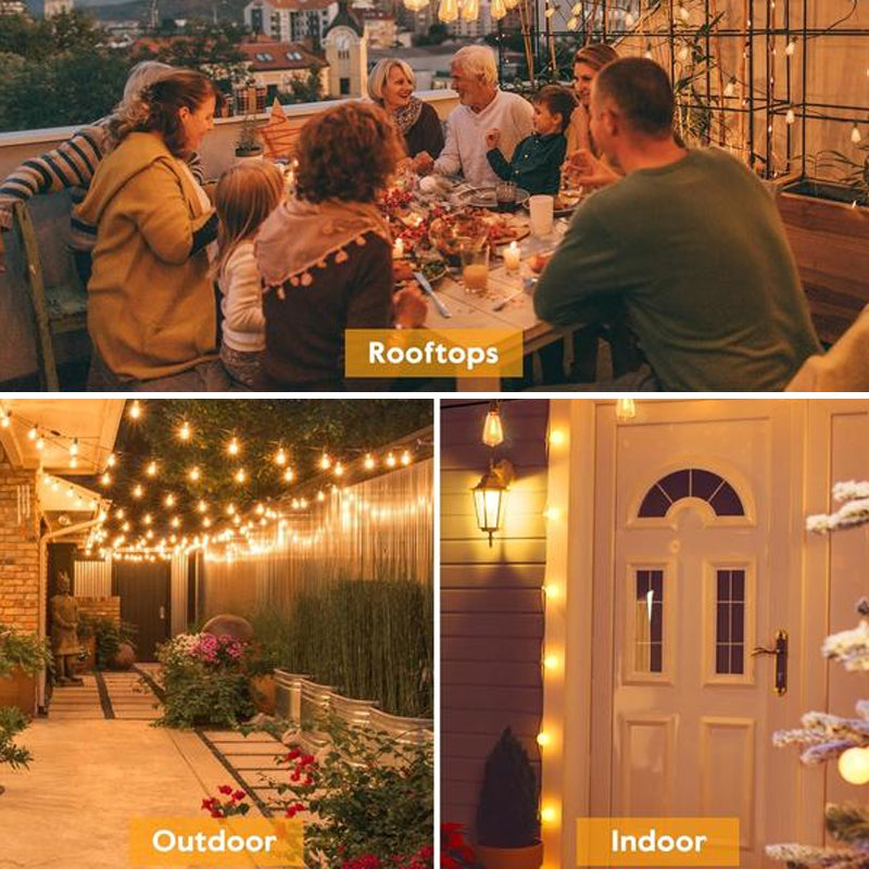 LED Outdoor String Lights