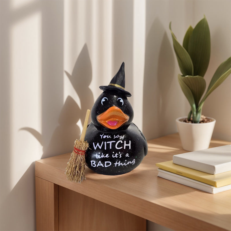 Halloween WITCH Rubber Duck Gift