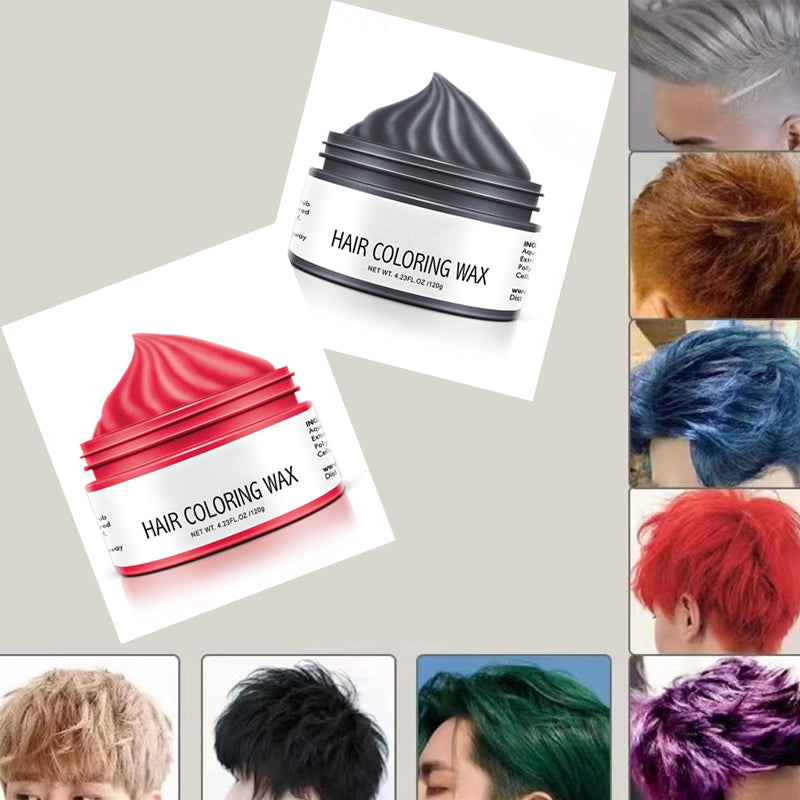 Color Hair Wax