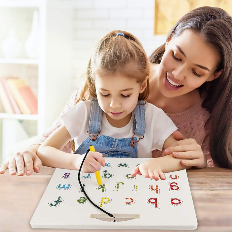 2-in-1 Double Sided Magnetic Alphabet Edition