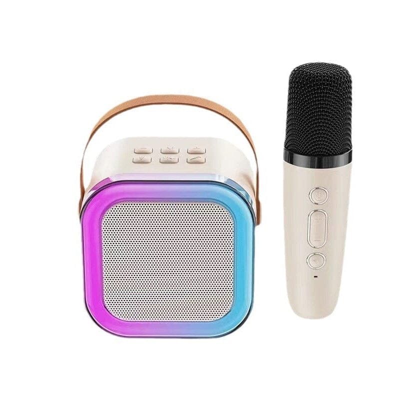 Mini Karaoke Machine with Wireless Microphones