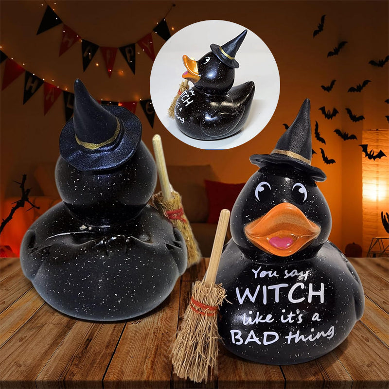 Halloween WITCH Rubber Duck Gift