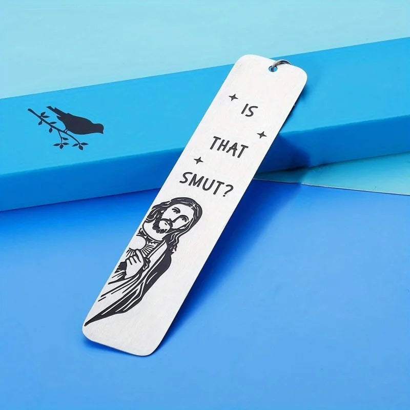 Jesus Stainless Steel Bookmark