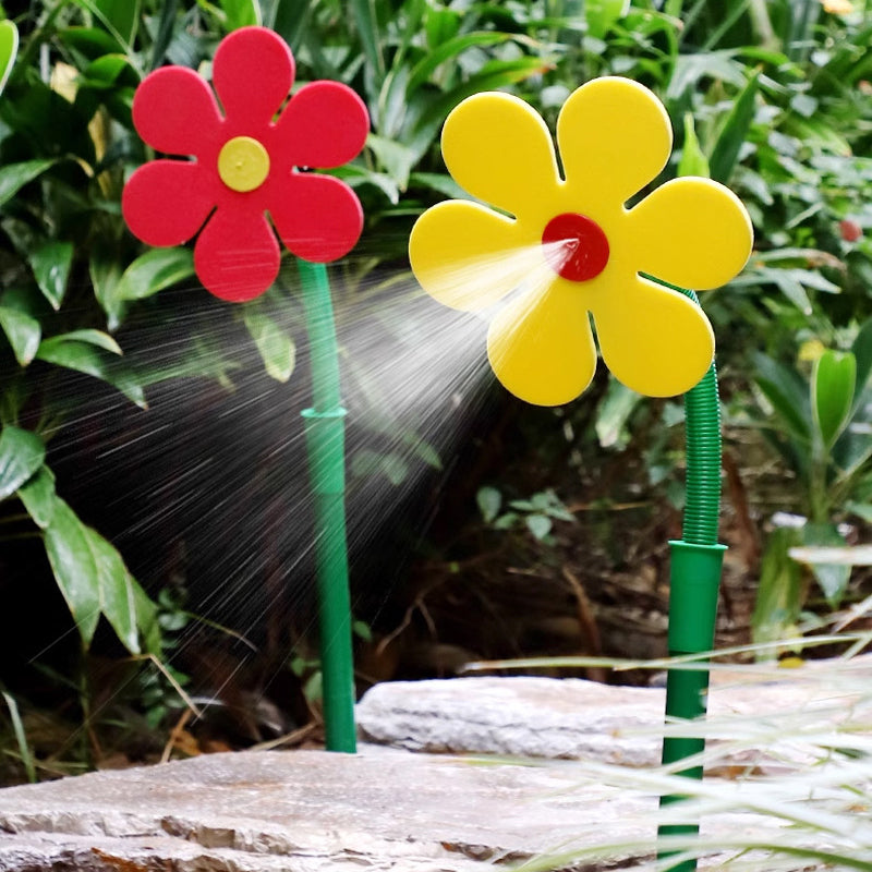 Fun & Quirky Sunflower Wobbling Sprinkler