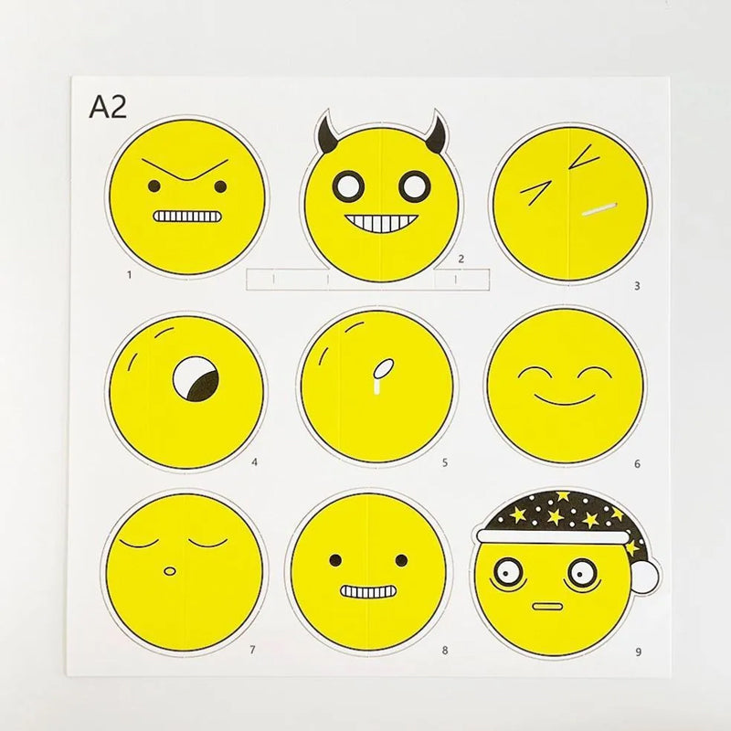 DIY Emoji 3D Pop-up Book