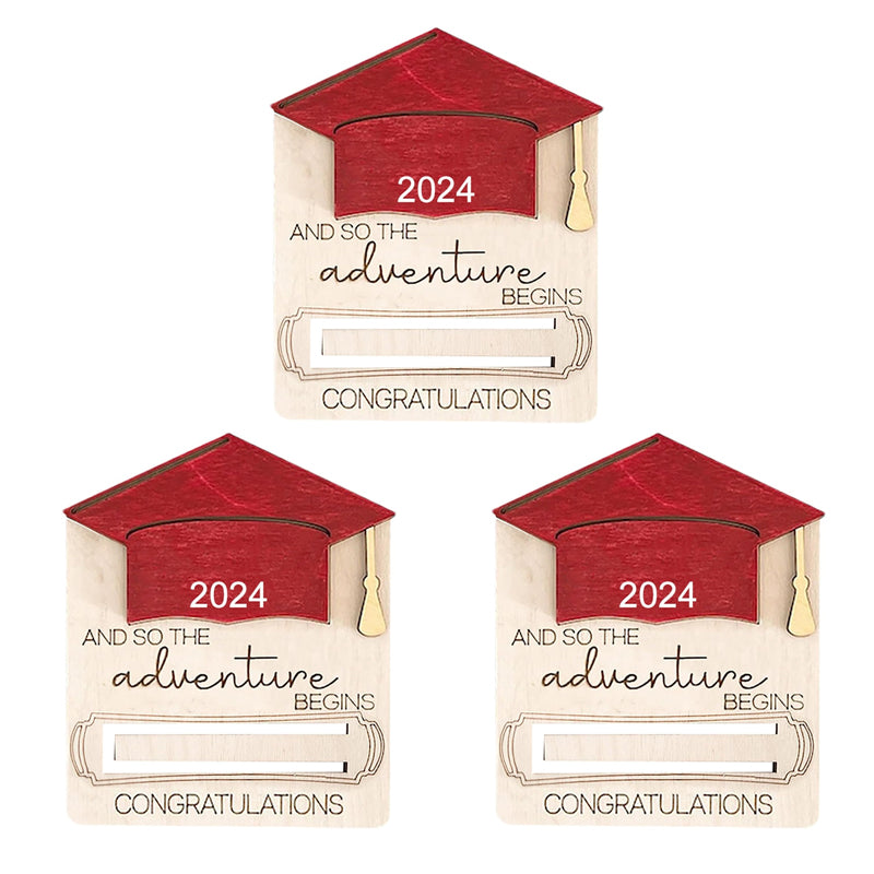 2024 Graduation Gift Money Holder (3 PCS)