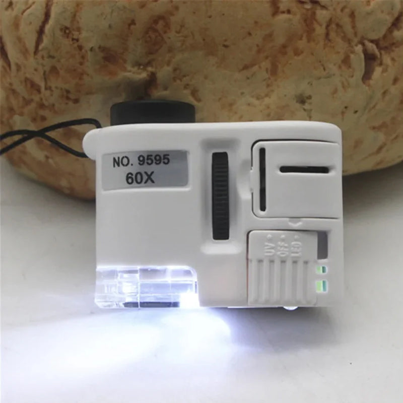 Portable Microscope With Lighting