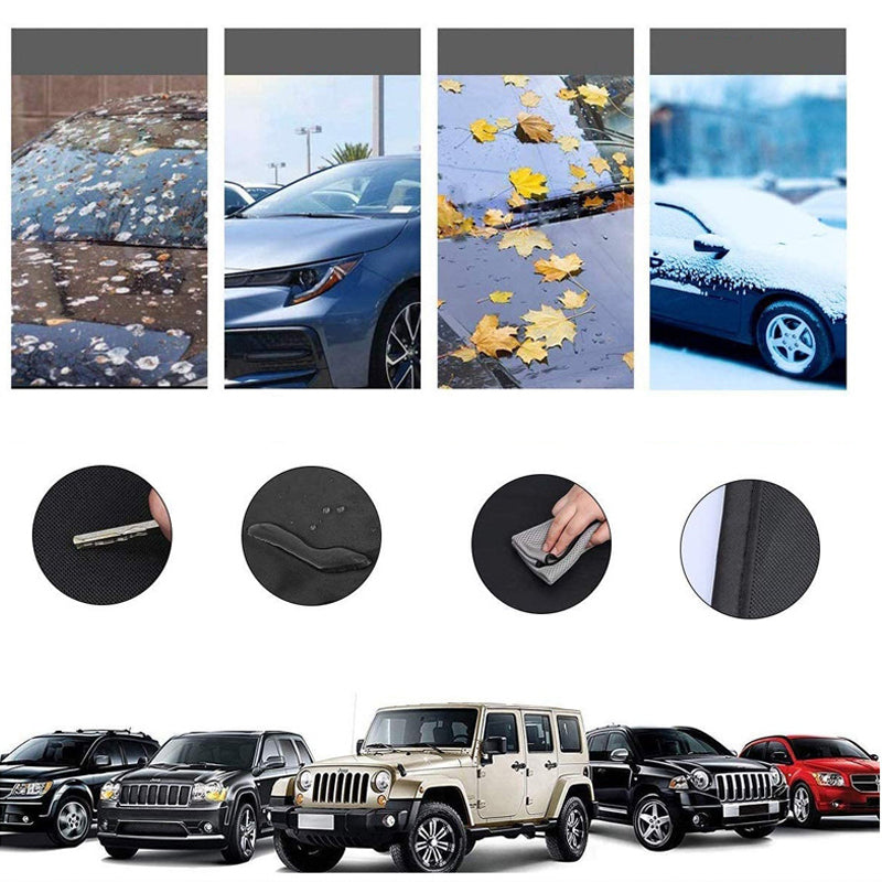 Enhanced 600D Oxford Fabric Windshield Frost Cover