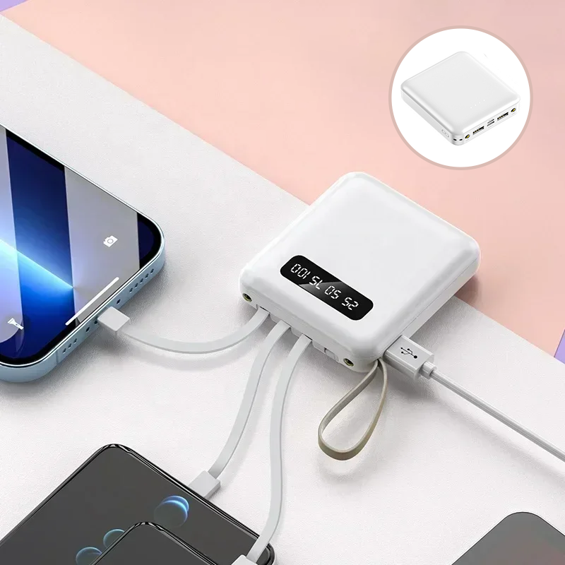 4-in-1 Power Bank Fast Charging