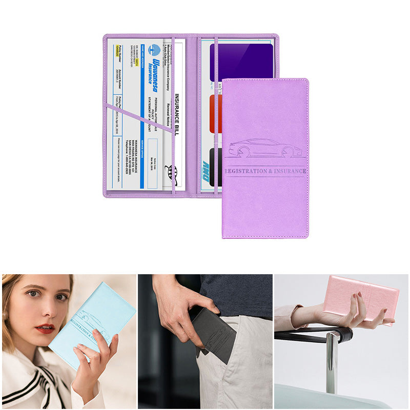 Car Registration & Insurance Card Holder