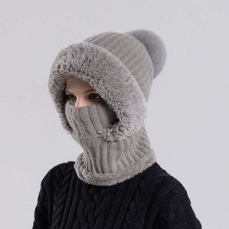 Women's Knitted Hat In Autumn And Winter