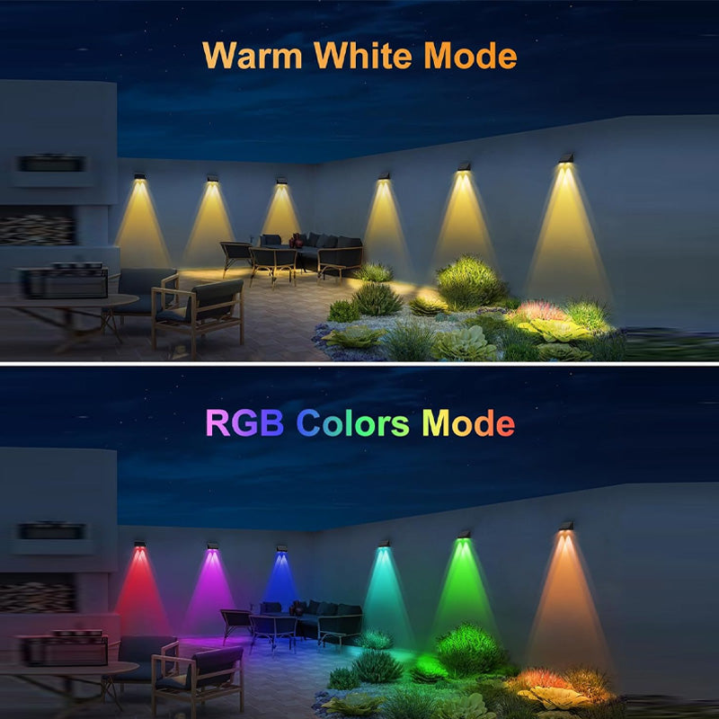 Garden Solar Wall Light