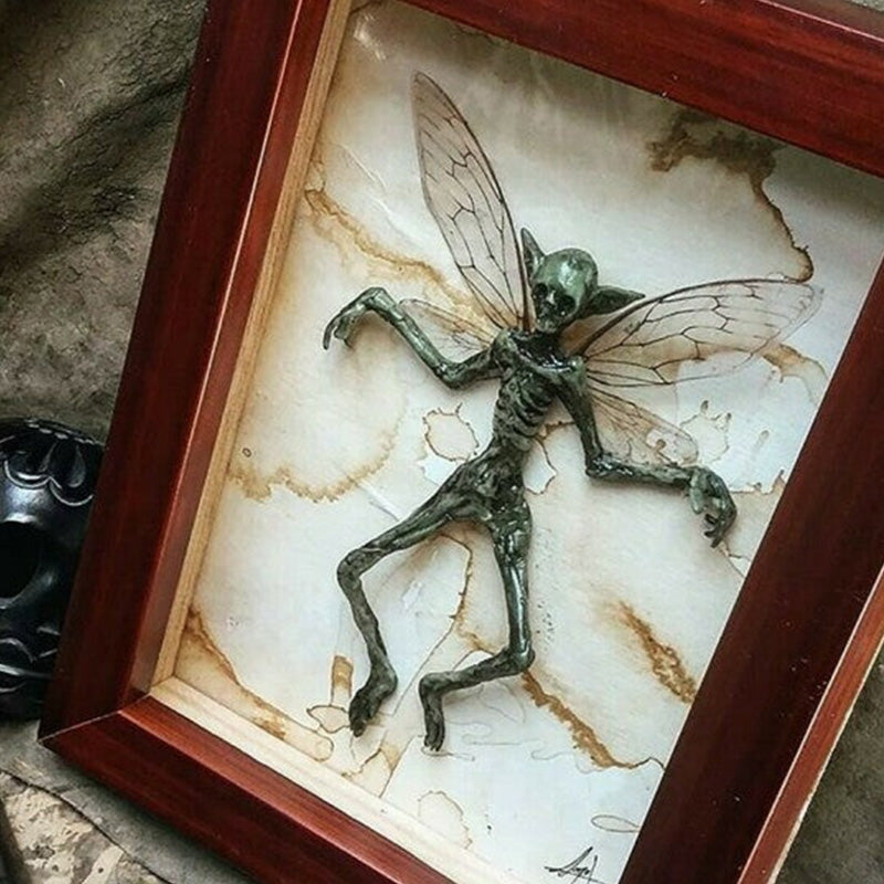 Mysterious Mummified Fairy in Frame