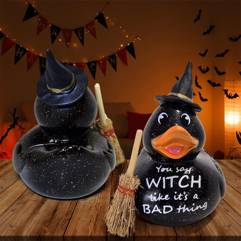 Halloween WITCH Rubber Duck Gift