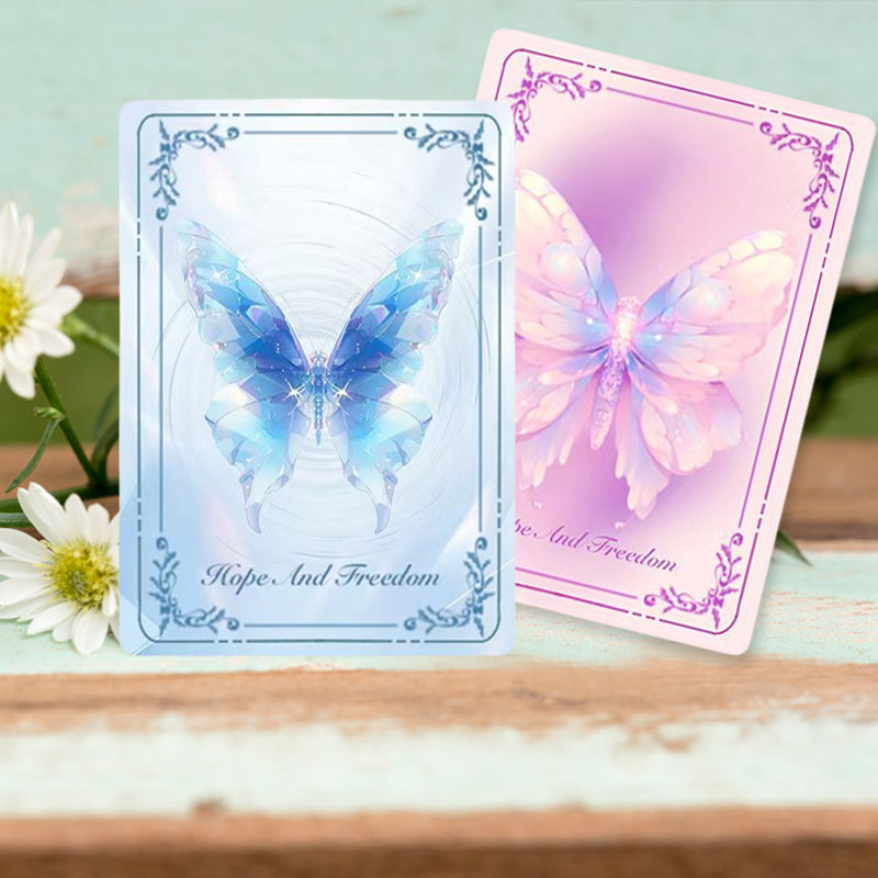 Dynamic 3D fluttering butterfly Tarot (5 PCS)