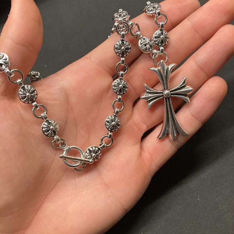 Gothic Cross Pendant Necklace