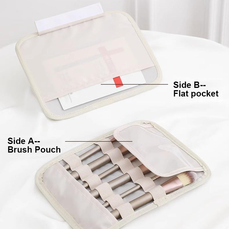 Multi-Compartment Toiletry Cosmetics Bag