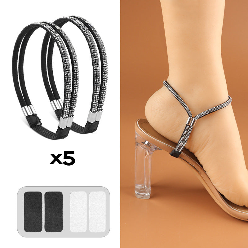 Elastic High Heels Shoe Straps Set