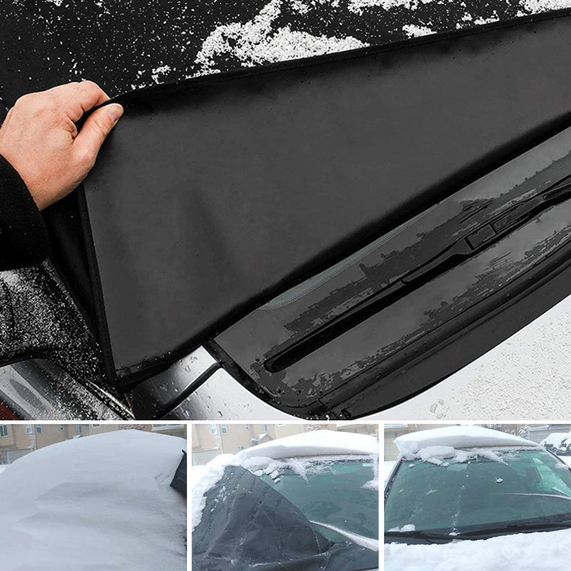 Enhanced 600D Oxford Fabric Windshield Frost Cover