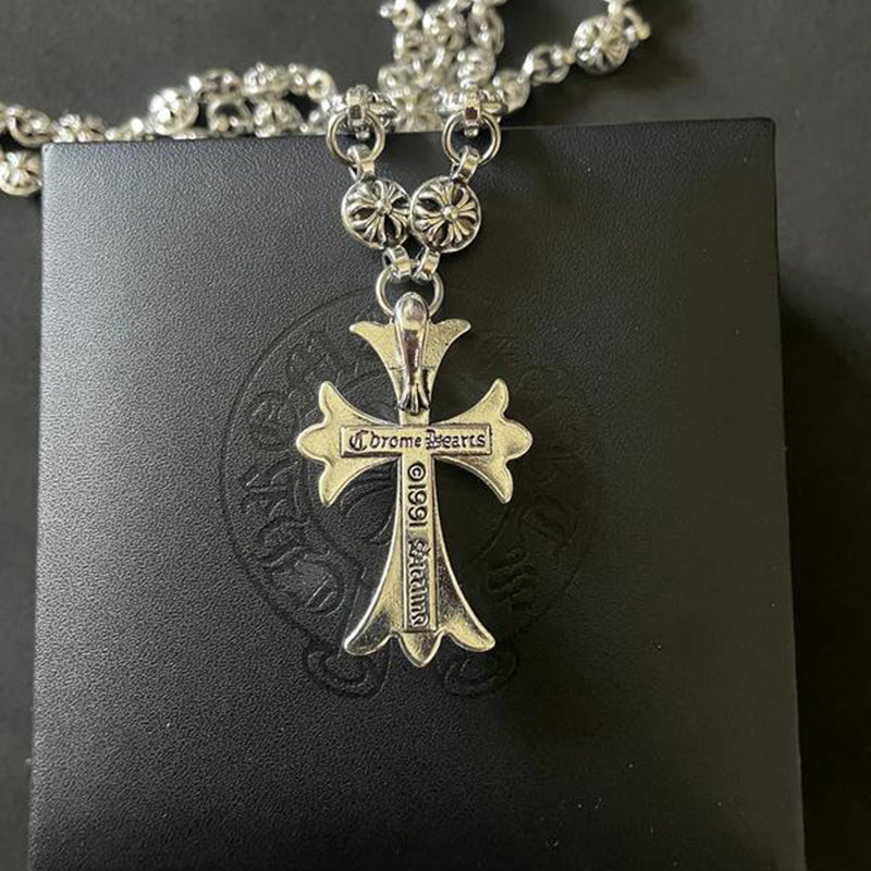 Gothic Cross Pendant Necklace