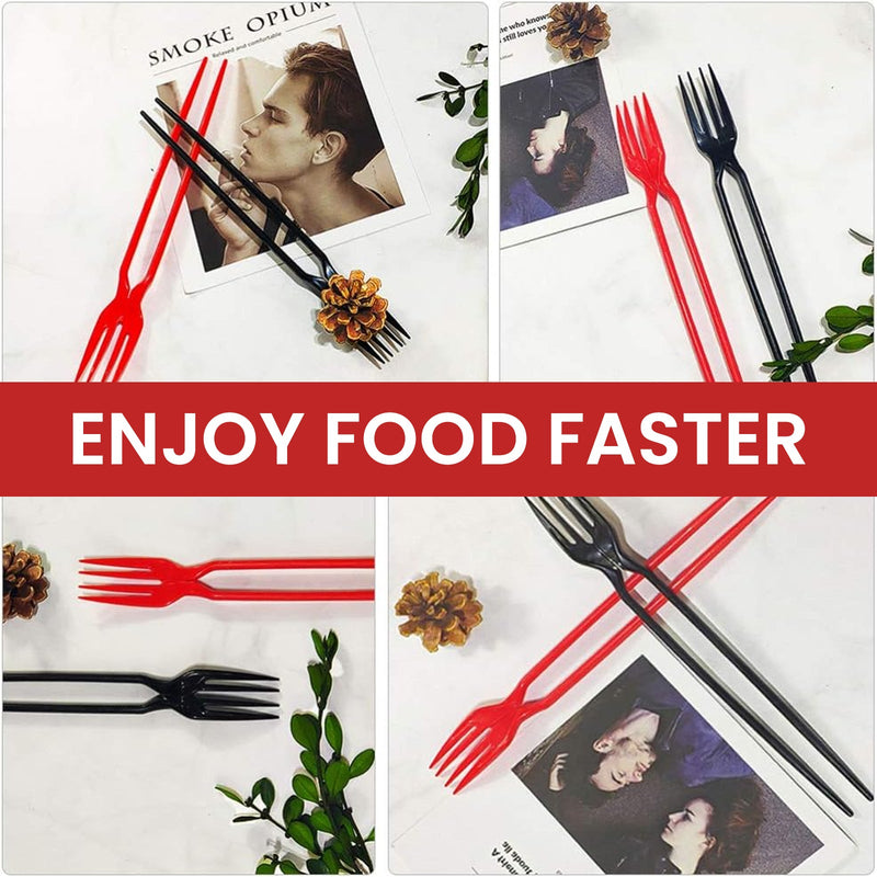 Chopsticks and Fork in ONE(50 PCS)