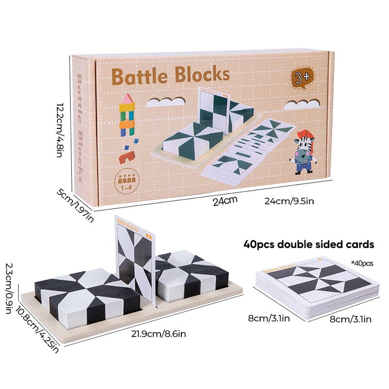 Wooden Hidden Block Puzzle