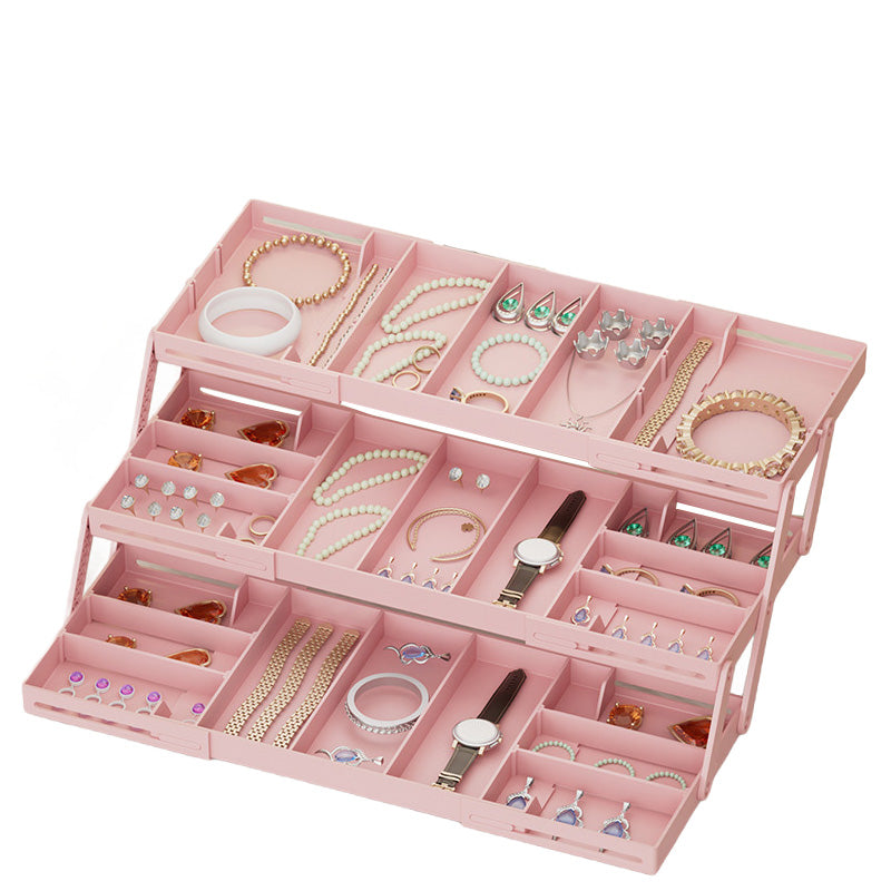 Multi-Level Expandable Smart Drawer Organizer