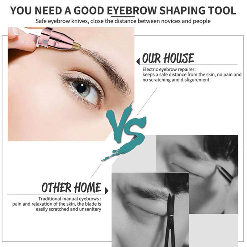 2 in 1 Electric Eyebrow Trimmer