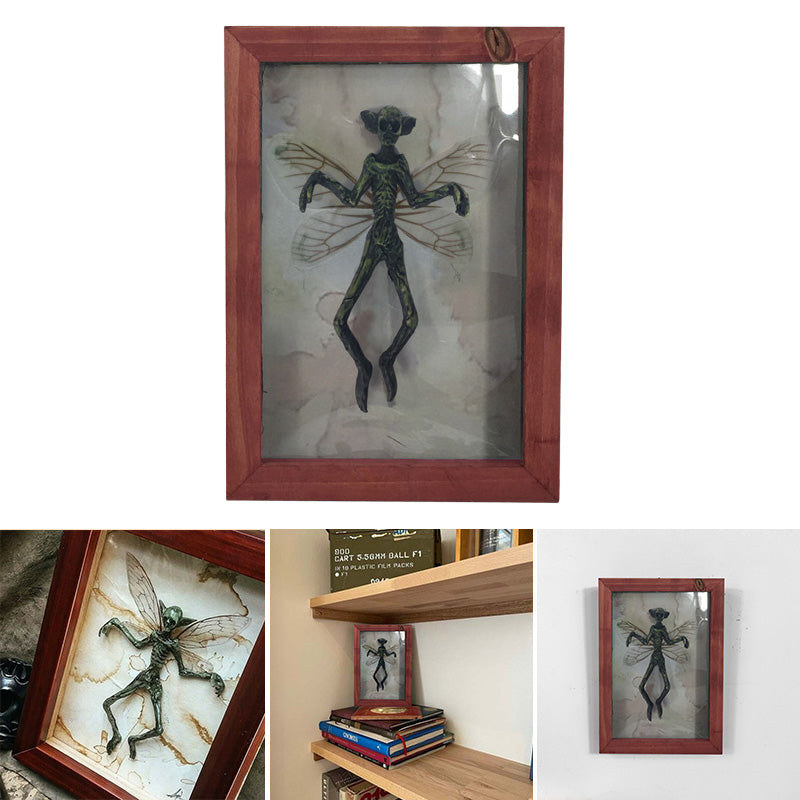 Mysterious Mummified Fairy in Frame