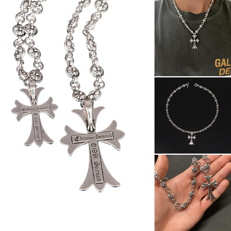 Gothic Cross Pendant Necklace