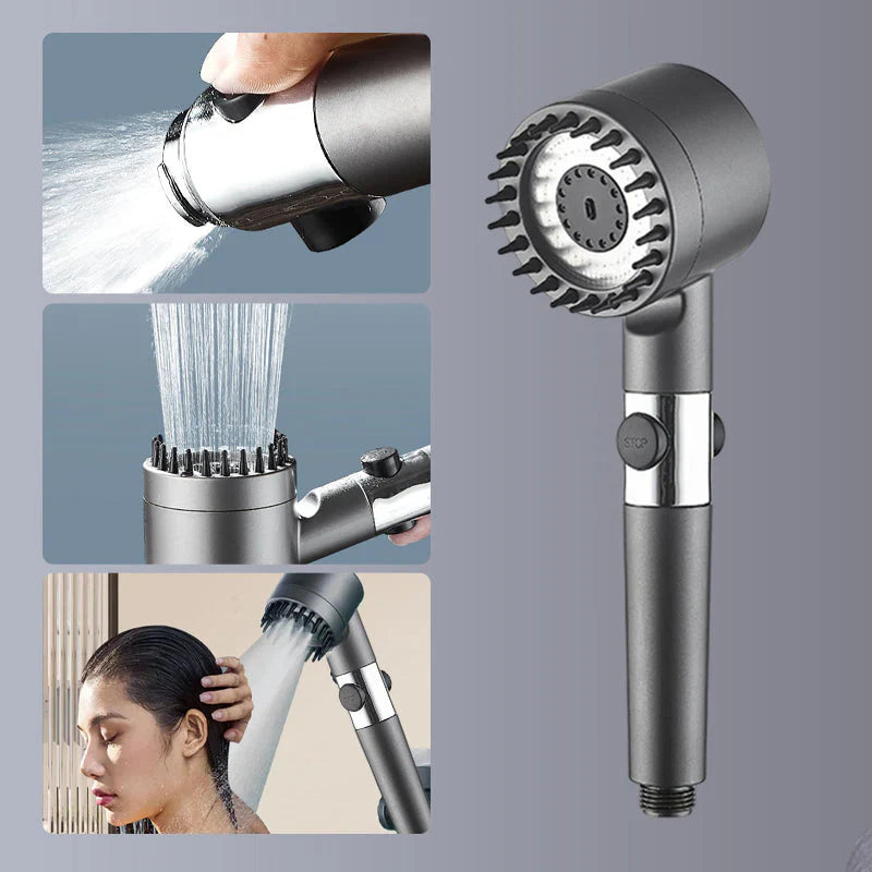 Multi-functional High Pressure Shower Head Set