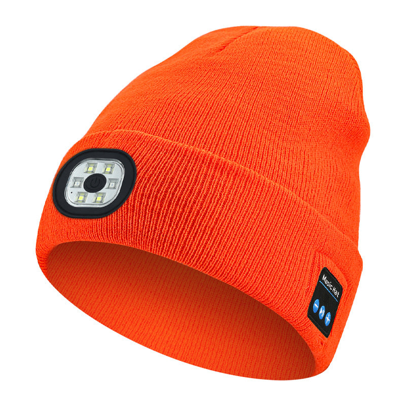 LED Bluetooth Beanie with Detachable Speakers