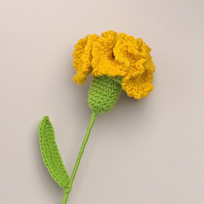 Crochet Flowers Bouquet Handmade Knitted Flower Gift(1pc)