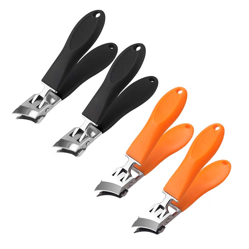 Wide Jaw Opening Anti-Splash Slanted Nail Clipper