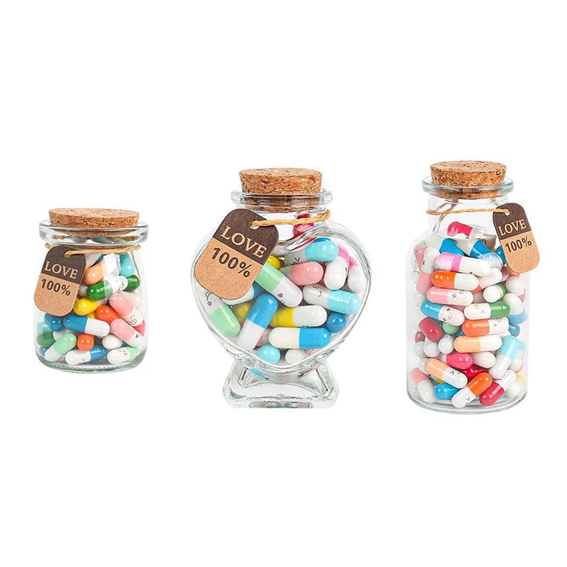 Capsule Letters Message In the Bottle (Mixed Color 🎁)