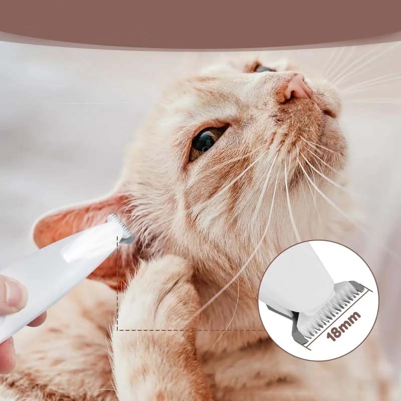 Pet Hair Trimmer With Led Light