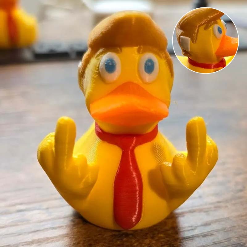 Double Middle Finger Duck