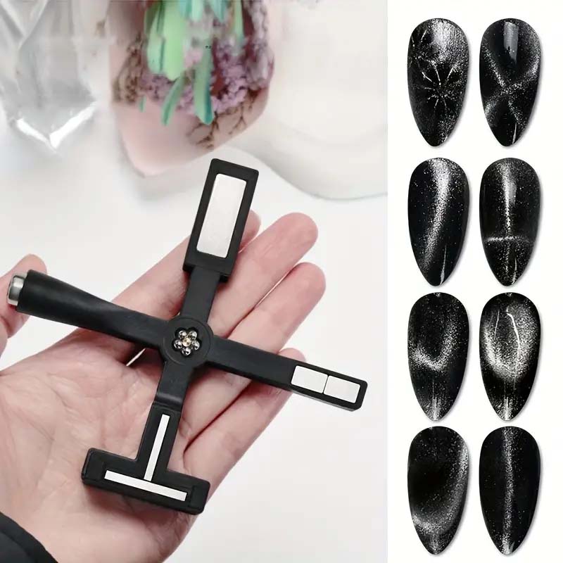 5 In 1 Cat Eye Magnet For Nail Cross